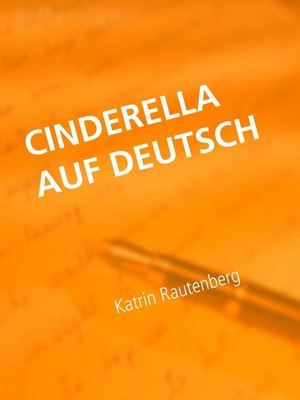 cover image of Cinderella auf Deutsch